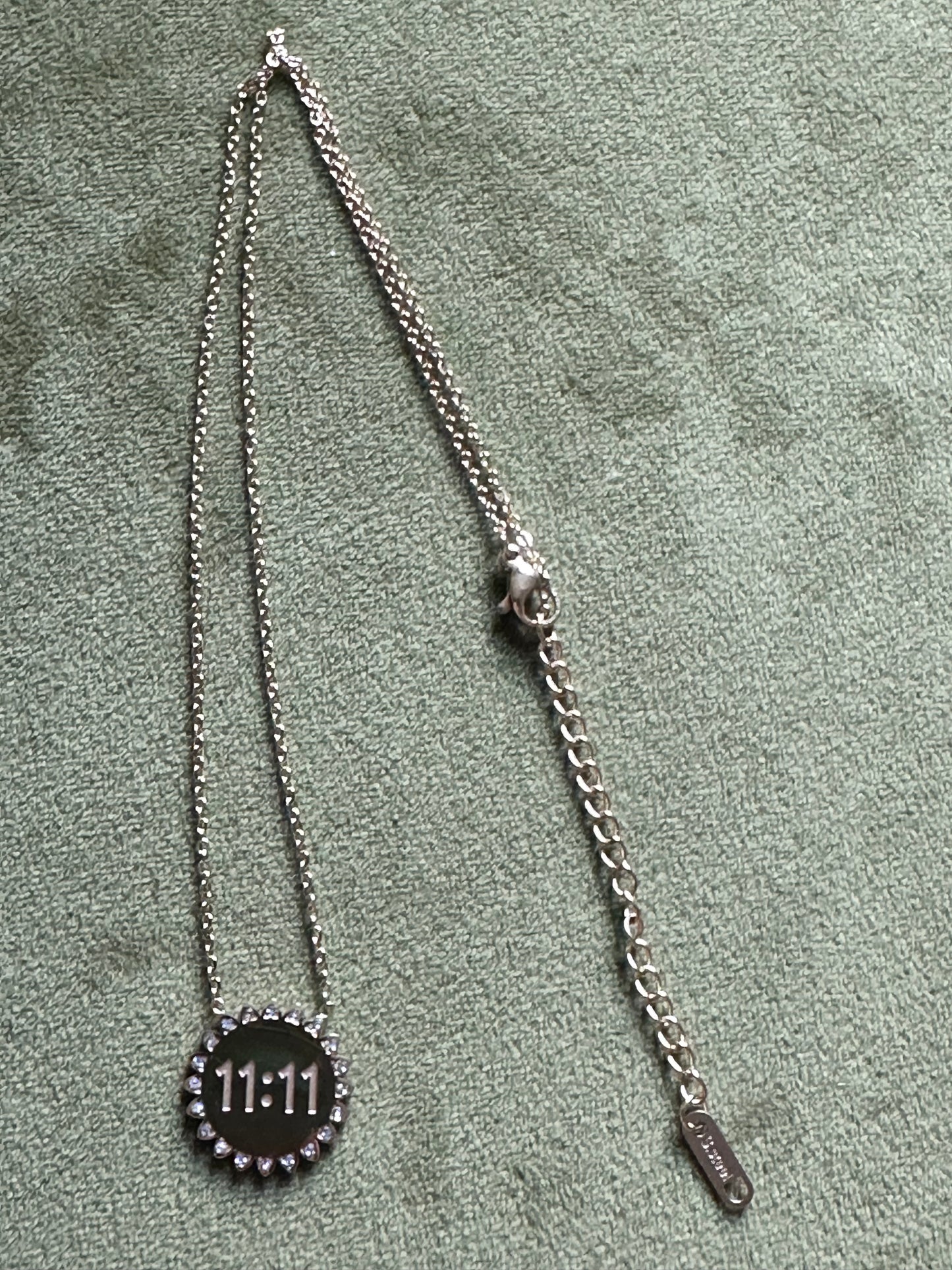 11:11 angel meaning - gold necklace