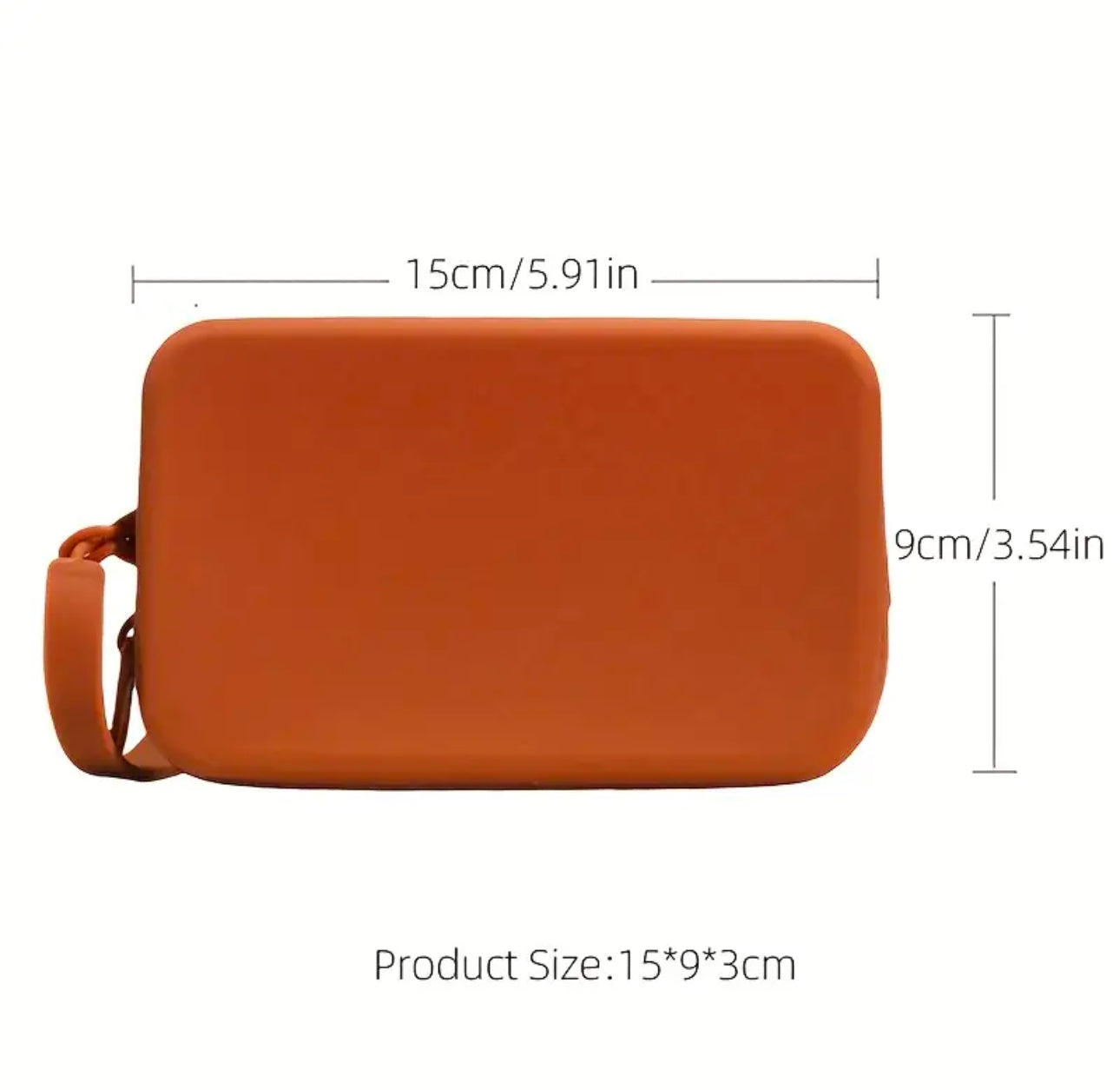 Silicone cosmetic storage bag (medium)