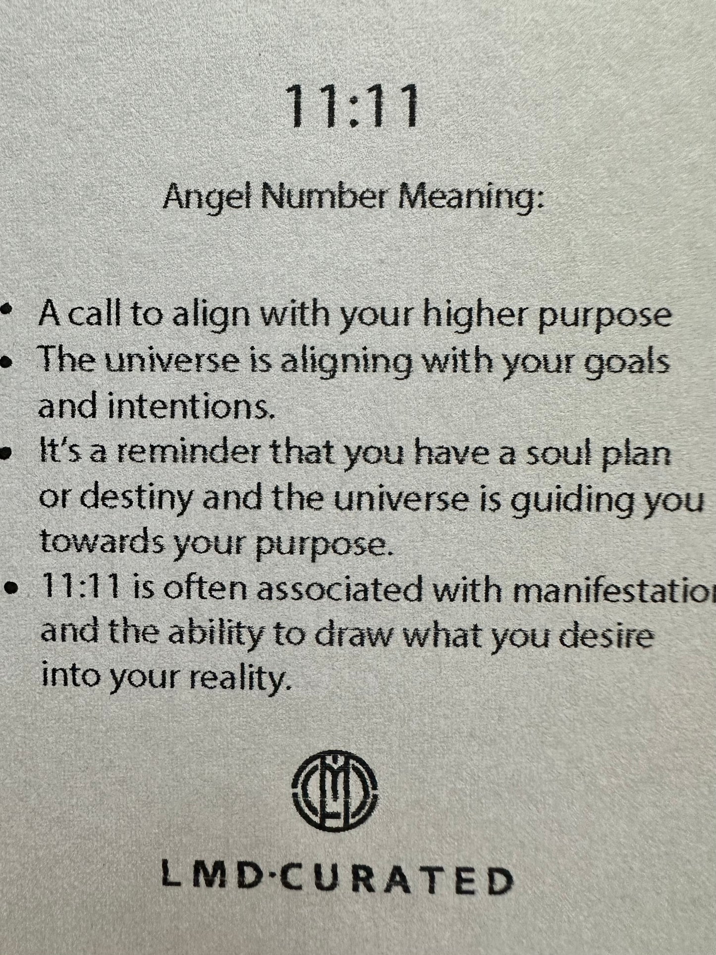 11:11 angel meaning - gold necklace