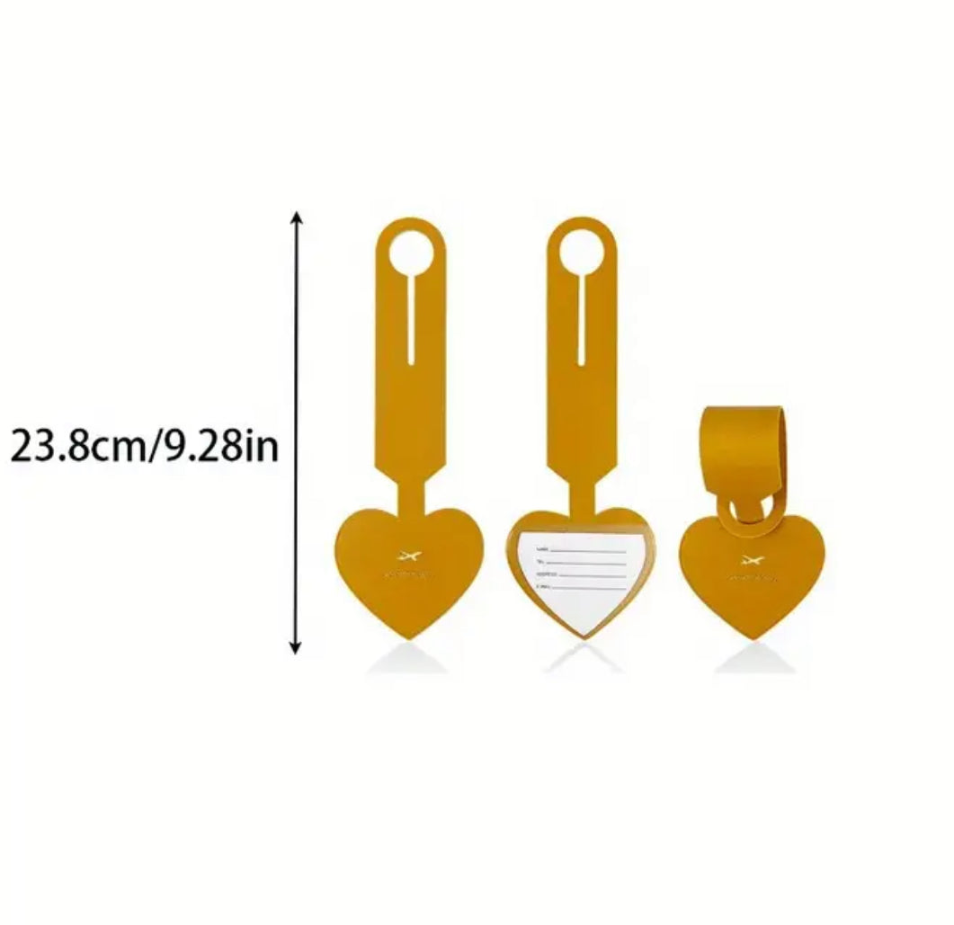 Heart Luggage Tag