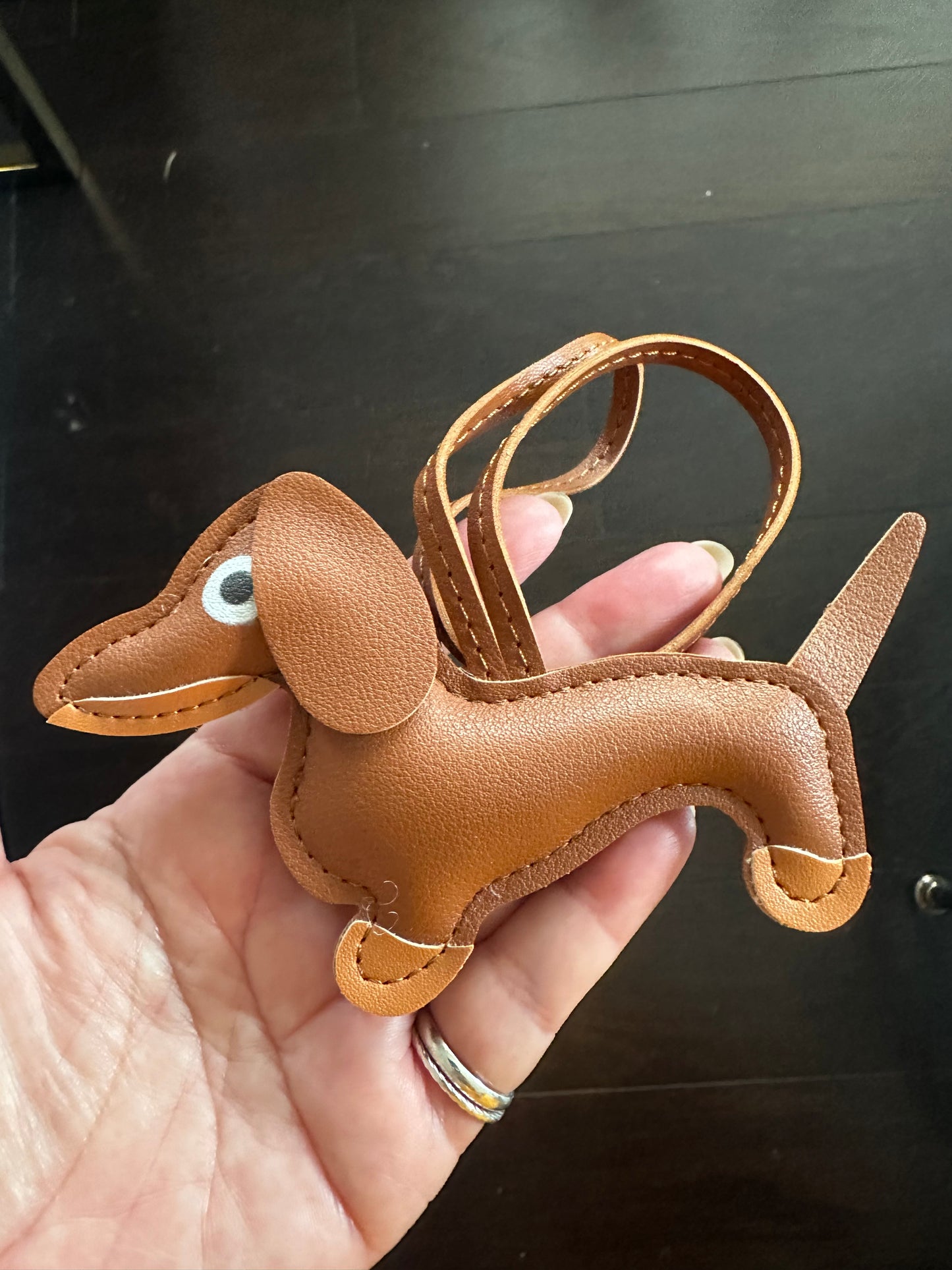 Dachshund accessories PU leather