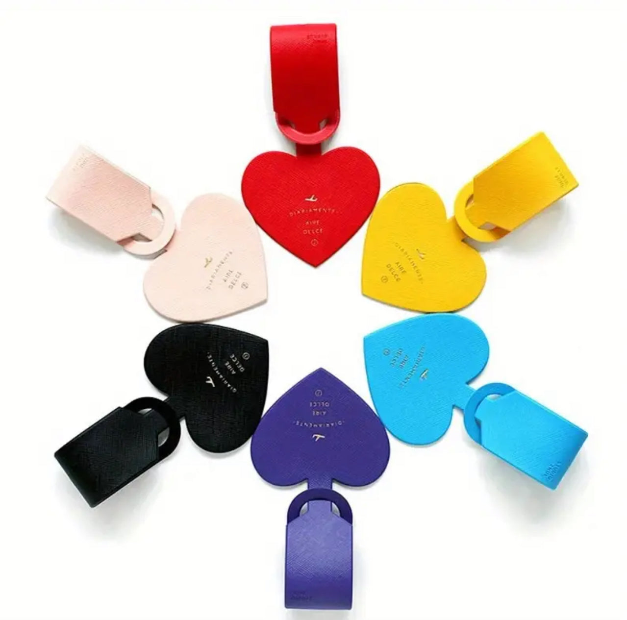 Heart Luggage Tag