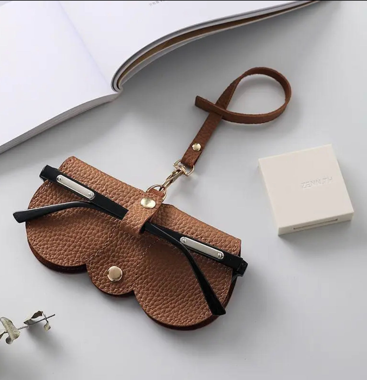 Sunglasses PU leather pouch