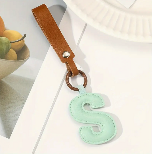 Letter S - Pu leather accessory