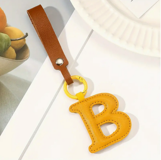 Letter B - Pu leather accessory