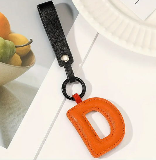 Letter D - Pu leather accessory