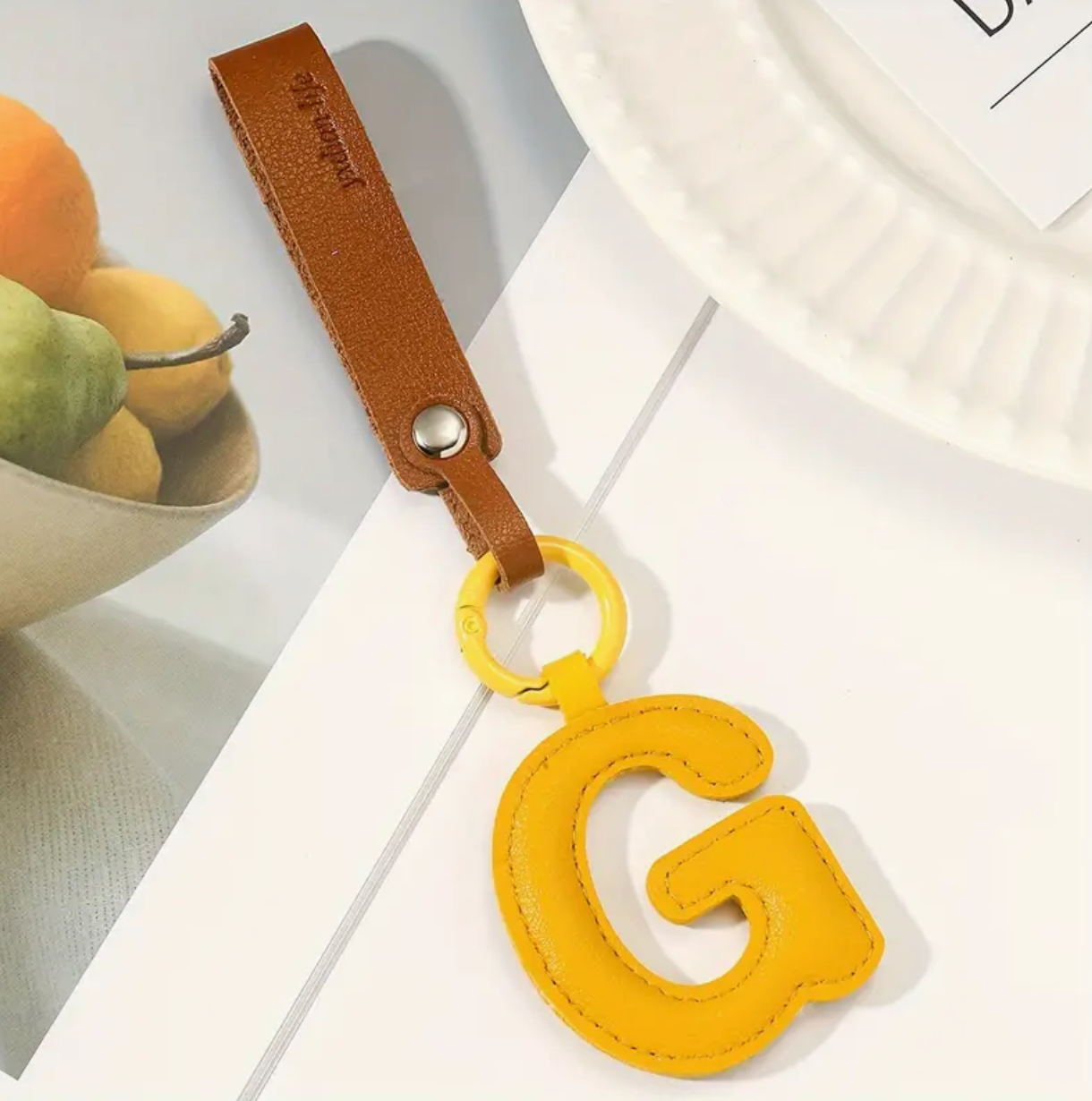 Letter G - Pu leather accesory