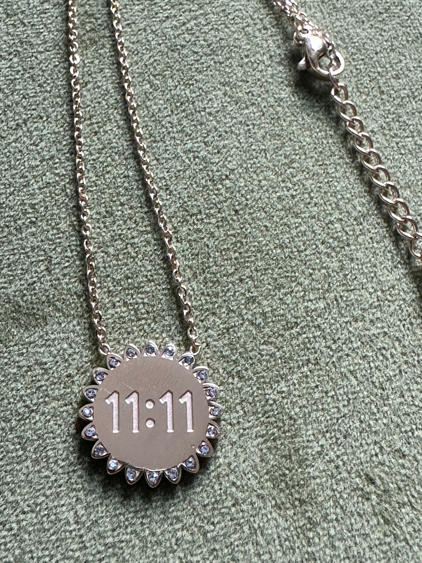 11:11 angel meaning - gold necklace
